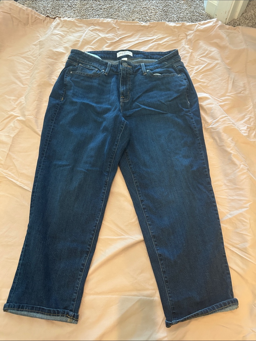 Lane Bryant Dark Blue Boyfriend Jeans size 14